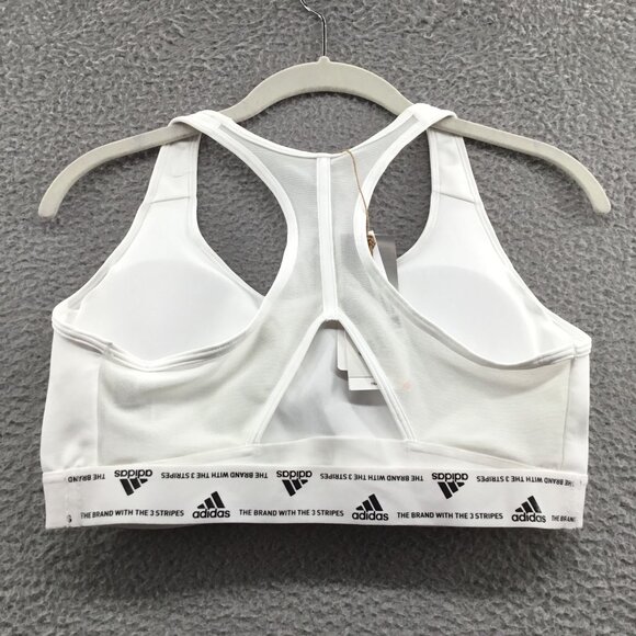 Adidas Powerreact Medium Support Bra‎ White L - Picture 4 of 6